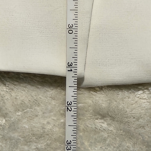 Zara White Blazer Size S Rolled Up Sleeves Business Casual Minimalist Office - Picture 11 of 12